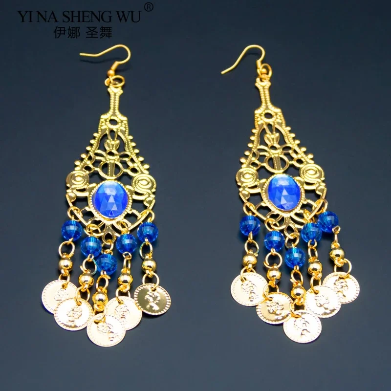 Hurtownia akcesoriów do tańca brzucha dla kobiet, zestaw do tańca brzucha z ozdobami z kryształków, akcesoria do tańca.