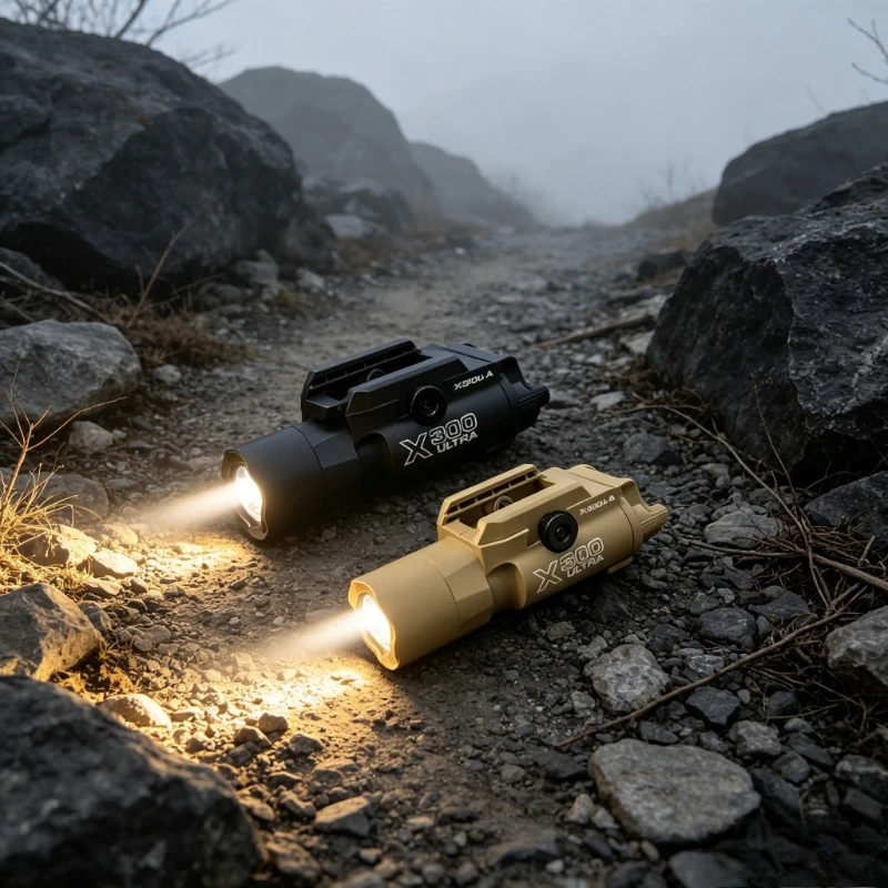ulti-functional X300 LED Flashlight 20mm Weaver Rail Fit Airsoft Toy Gun Hobby Sports Game Parts Accessory Gift Kids Upgrade