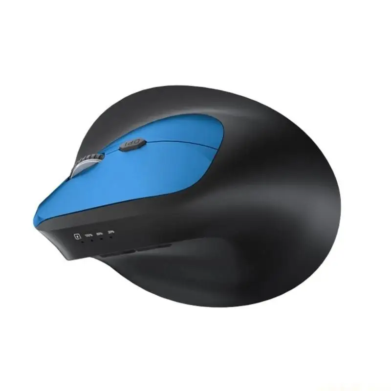 6-DPI Sensitivity Ergonomic Mouse 3 Connection Ways Rechargeable Lightweight For Office Home Travel