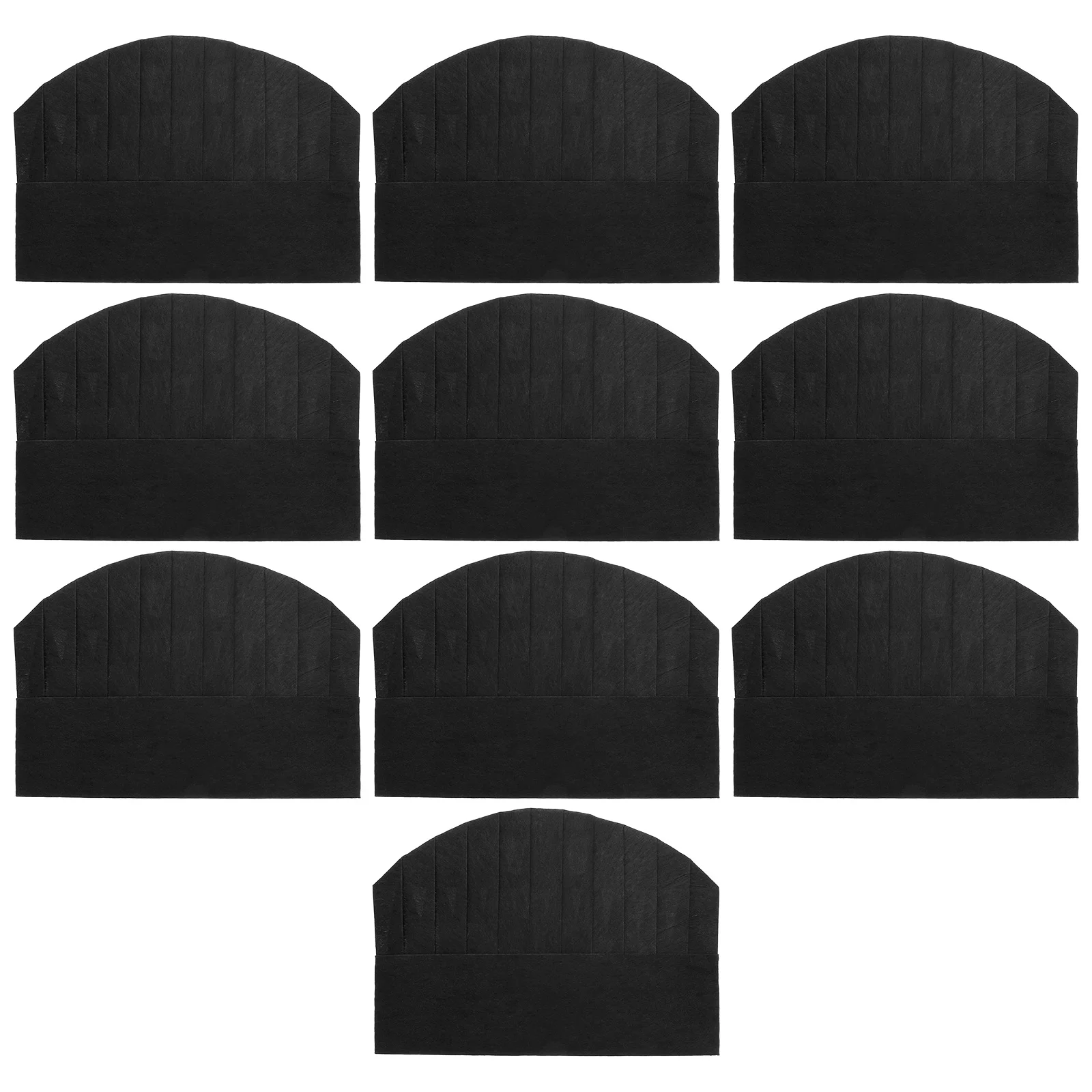 10 pcs kupak Szakács Kalap bonnets számára férfiak Szakácsnő Féleszű Fehérítőszer Ágcsernyő non-woven Ablakszövet majd Nők hats