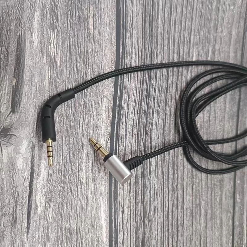 Sostituzione del cavo auricolare da gioco da 3,5 mm a 2,5 mm Cavo Audioos per bowers P7 Cavo del cavo Audios M76A