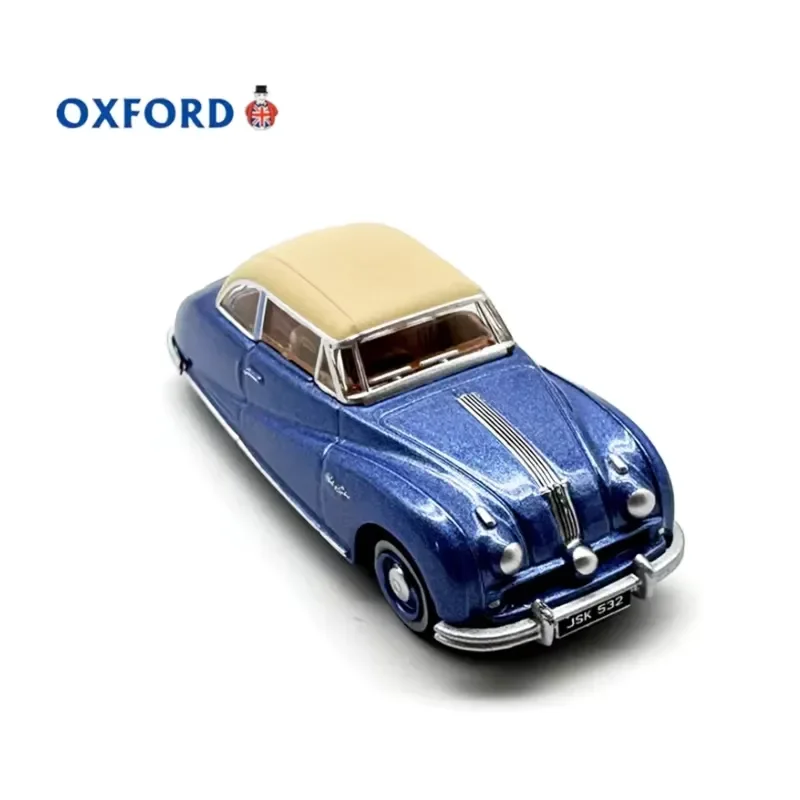for OXFORD Diecast 1:76 Retro Austin Alloy Sports Car Model Finished Simulation Toy Collection Static Display