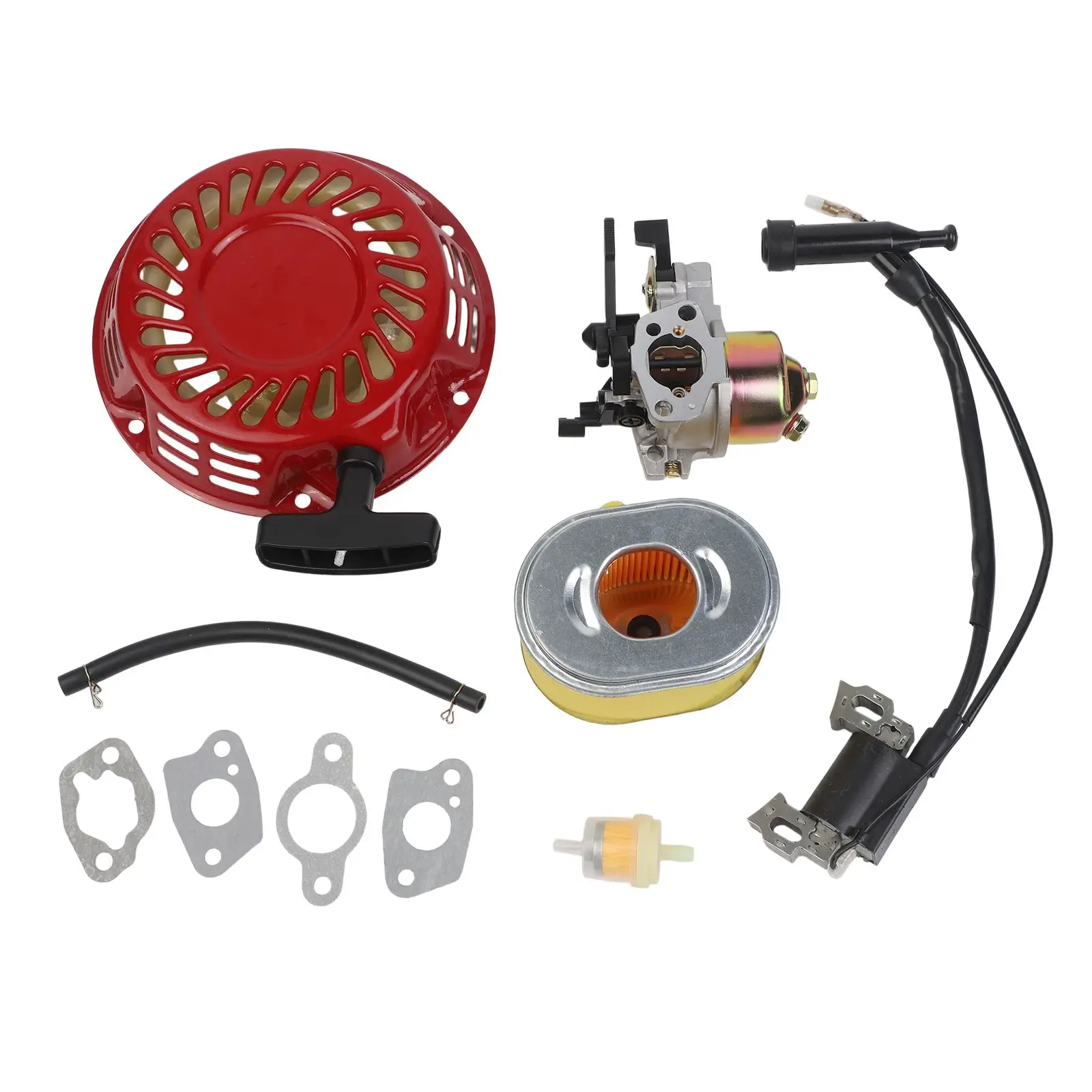 DIY Engine Repair Carburetor For GX200 Carburetor Installation Kit 24mm Air Filter Hole 43mm Bolt Hole Spacing