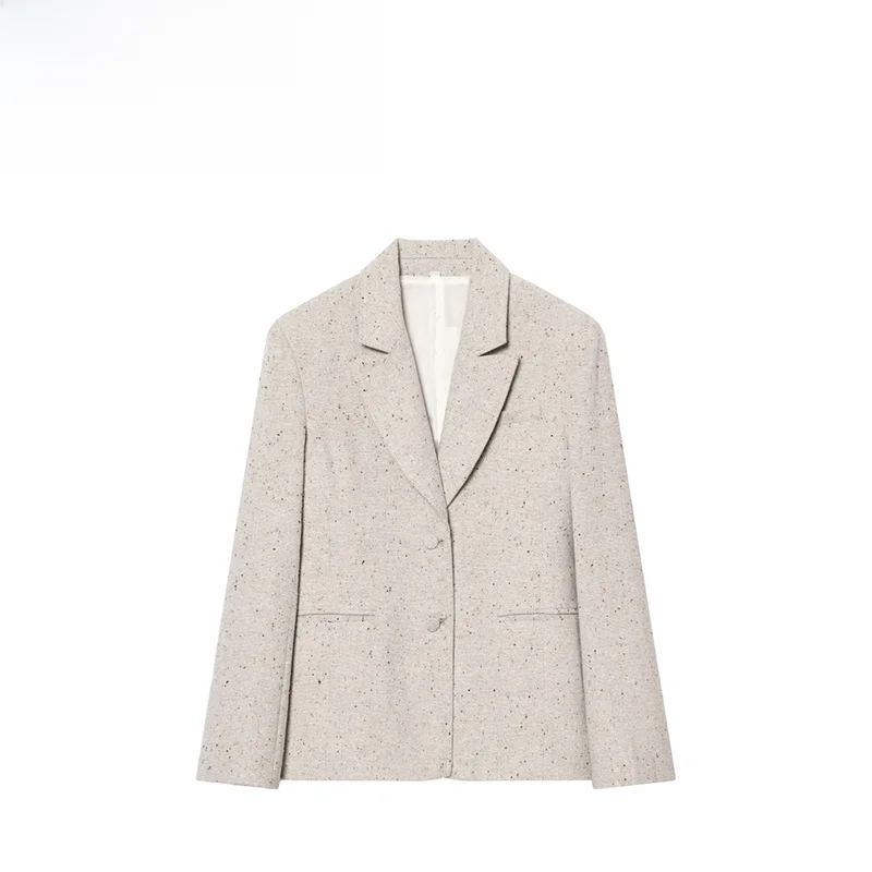 

Модный женский костюм-пиджак ZR Slim Fit, осенняя новинка, универсальный, качественный, из полиэстера, не продается в магазинах