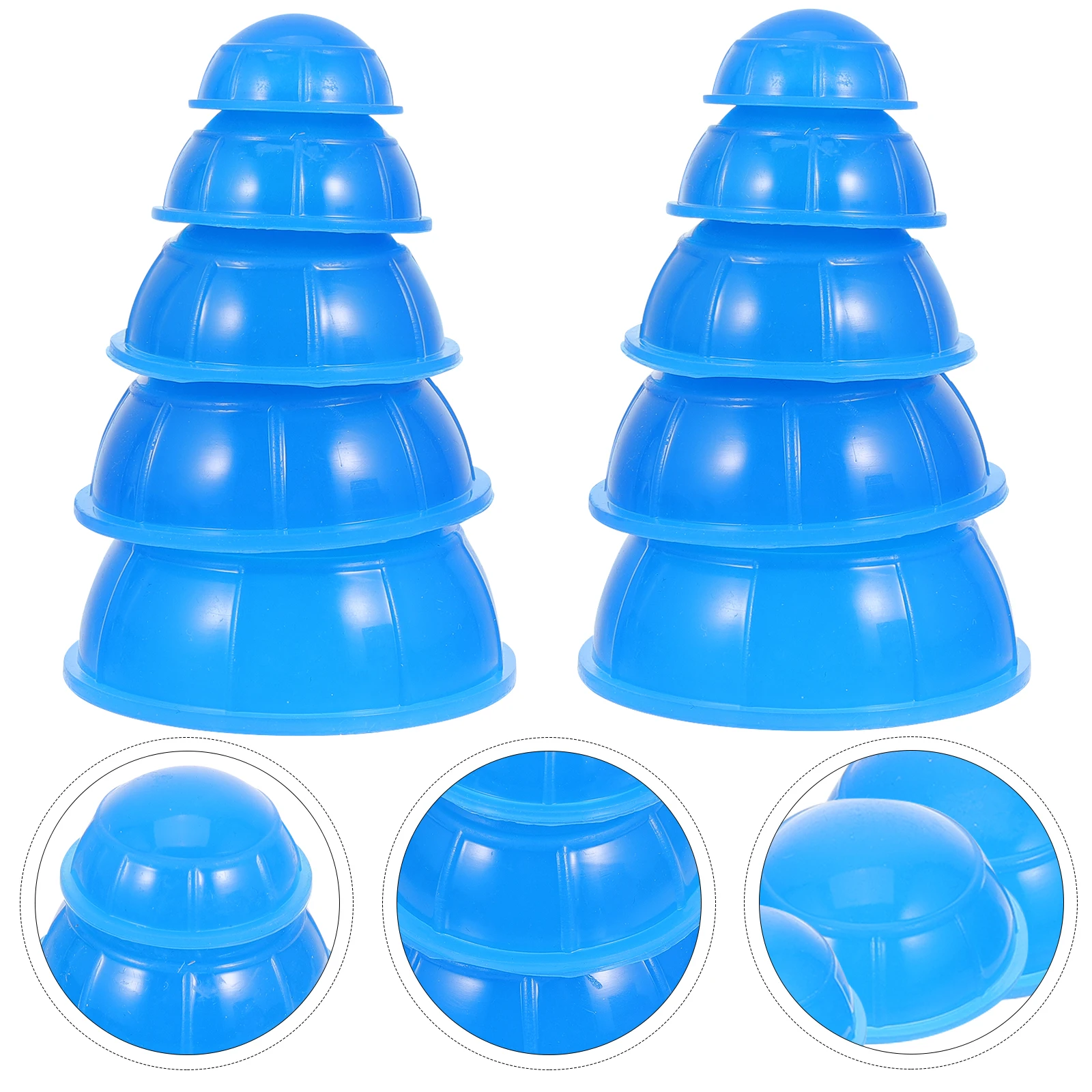 

12 Pcs Silicone Cupping Device Facial Tools Suction Cups Massage for Chinese Style Silica Gel Therapy