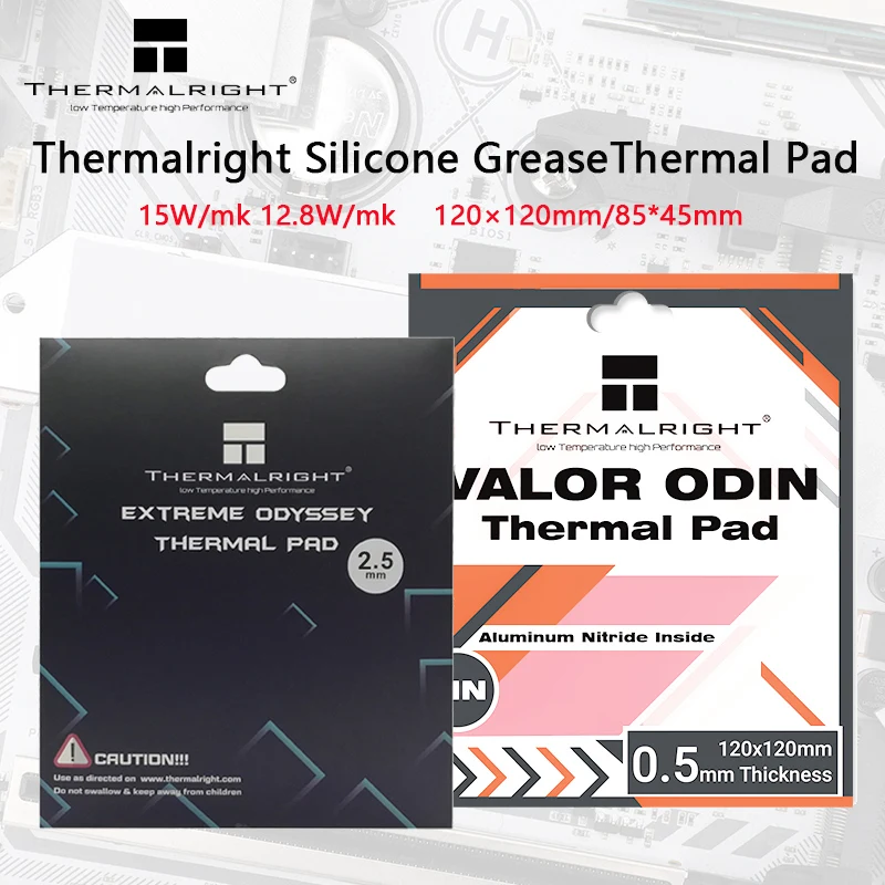 Thermalright Odyssey Siliconen Vet Pad Cpu/Gpu Grafische Kaart Moederbord Thermische Pad Multi-Size Warmteafvoer Siliconen Pad