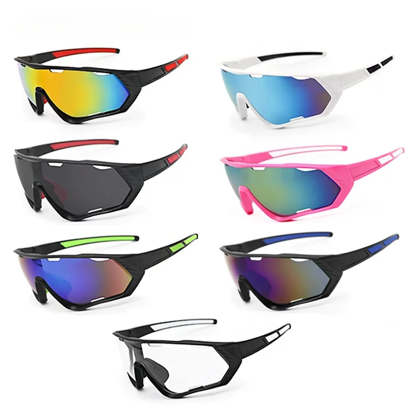 Fietszonnebril UV400 Winddichte zonnebril Fietsbril Buitensport Vissen Wandelen Rijbril Heren Dames Brillen