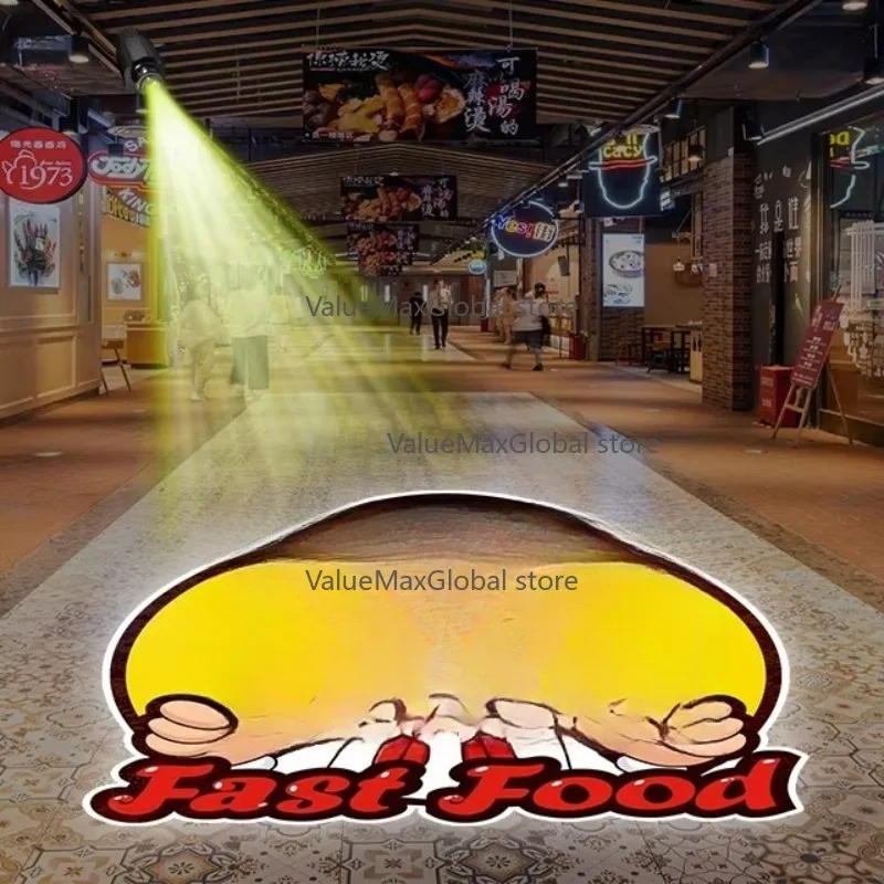 Led Sign Makers  Outdoor Advertisement Board Spotlight Custom Led Laser Advertising Lights logo Projector
