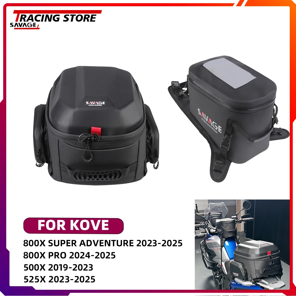 

Motorycle Tank Bag Luggage Storage Tail Bag Rear Seat Backpack For KOVE 800X Pro Super Adventure 500X 525X Macbor Montana XR5