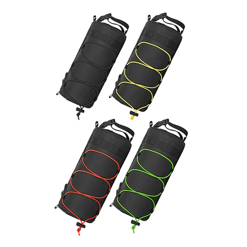 

1 Pc Bicycle Cylindrical Handlebar Bag Multi-Functional Waterproof Down/Top Tube Bag Cycling Accessories 24*10cm 4 Colors