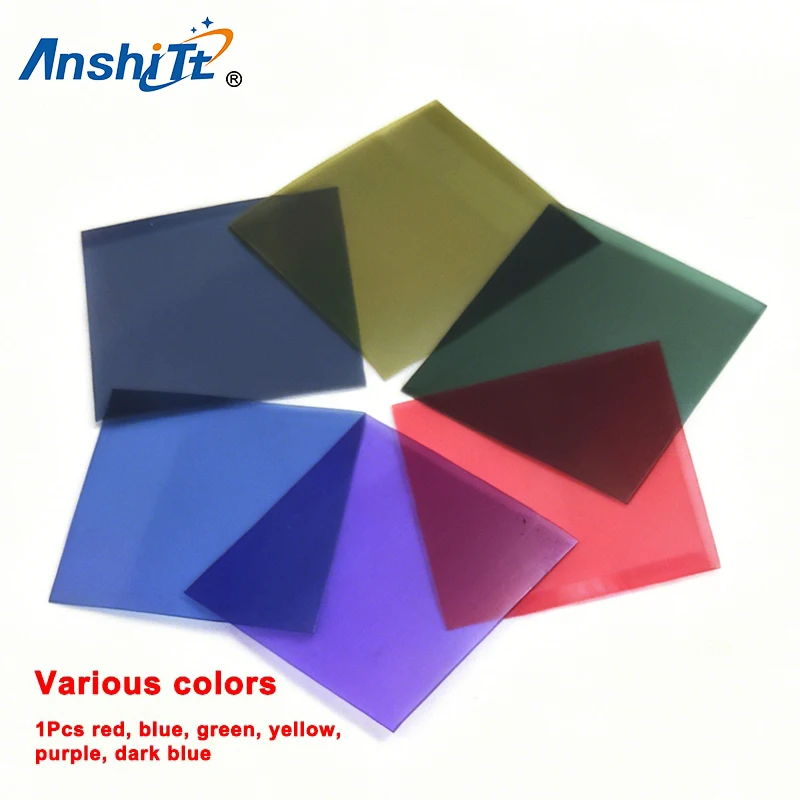 

2pcs 5*5CM 0 Degree Green Pink Yellow Color Polarizer Film Sheets,Polarized Lens Polarization Filters for G-SHOCK LCD Watch