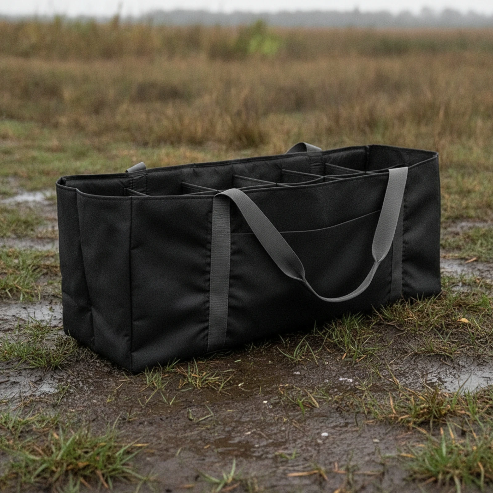 Duck Decoy Bag with Dividers Open-Top Waterfowl Decoy Bag Carrier Heavy-Duty Organized for Waterfowlers, Hunting Blinds view 6