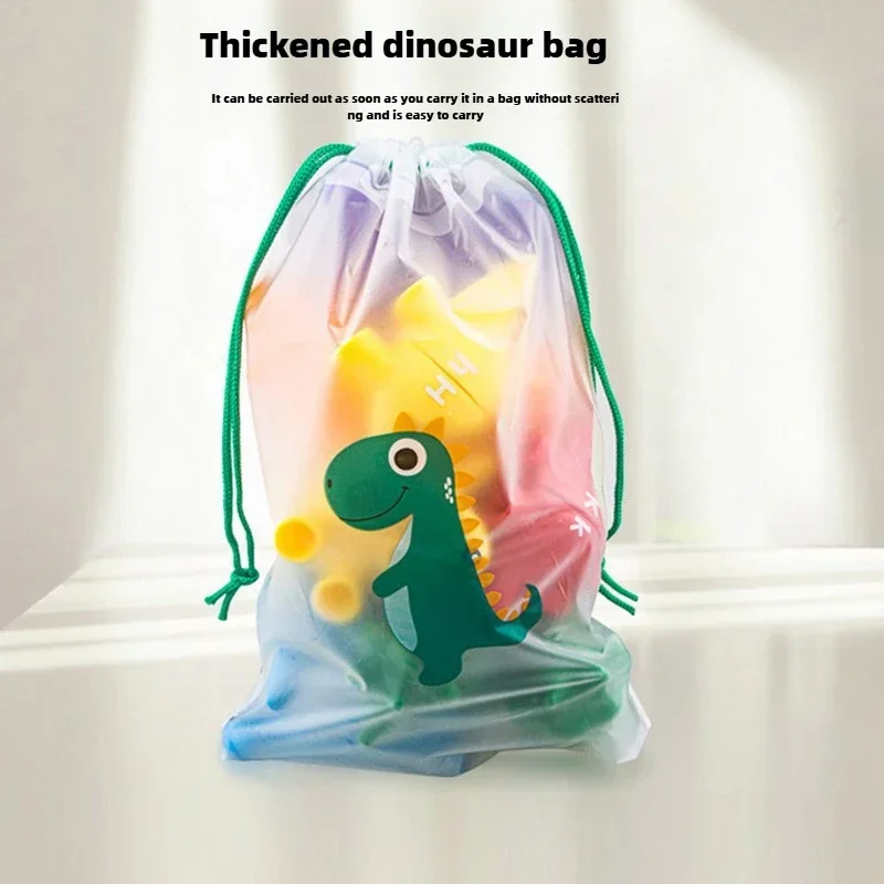 Matching Dinosaur Toy With storage bucket Montessori Toys for Kids Counting Learning Toys for Toddlers Children Development Game