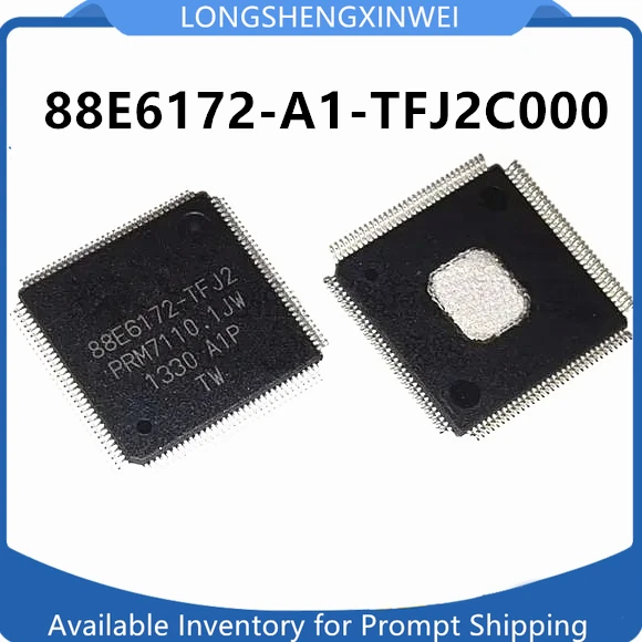 1 шт. новый оригинальный 88E6172-A1-TFJ2C000 88E6172-TFJ2 QFP-128 Ethernet микроконтроллер IC чип на складе
