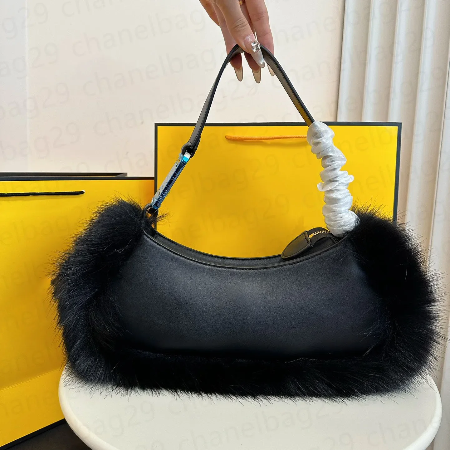 

Designer bag Luxury Clutch purse flap even bag handbag fashion chain shoulder sling quilted leather envelope bag lady Crossbody