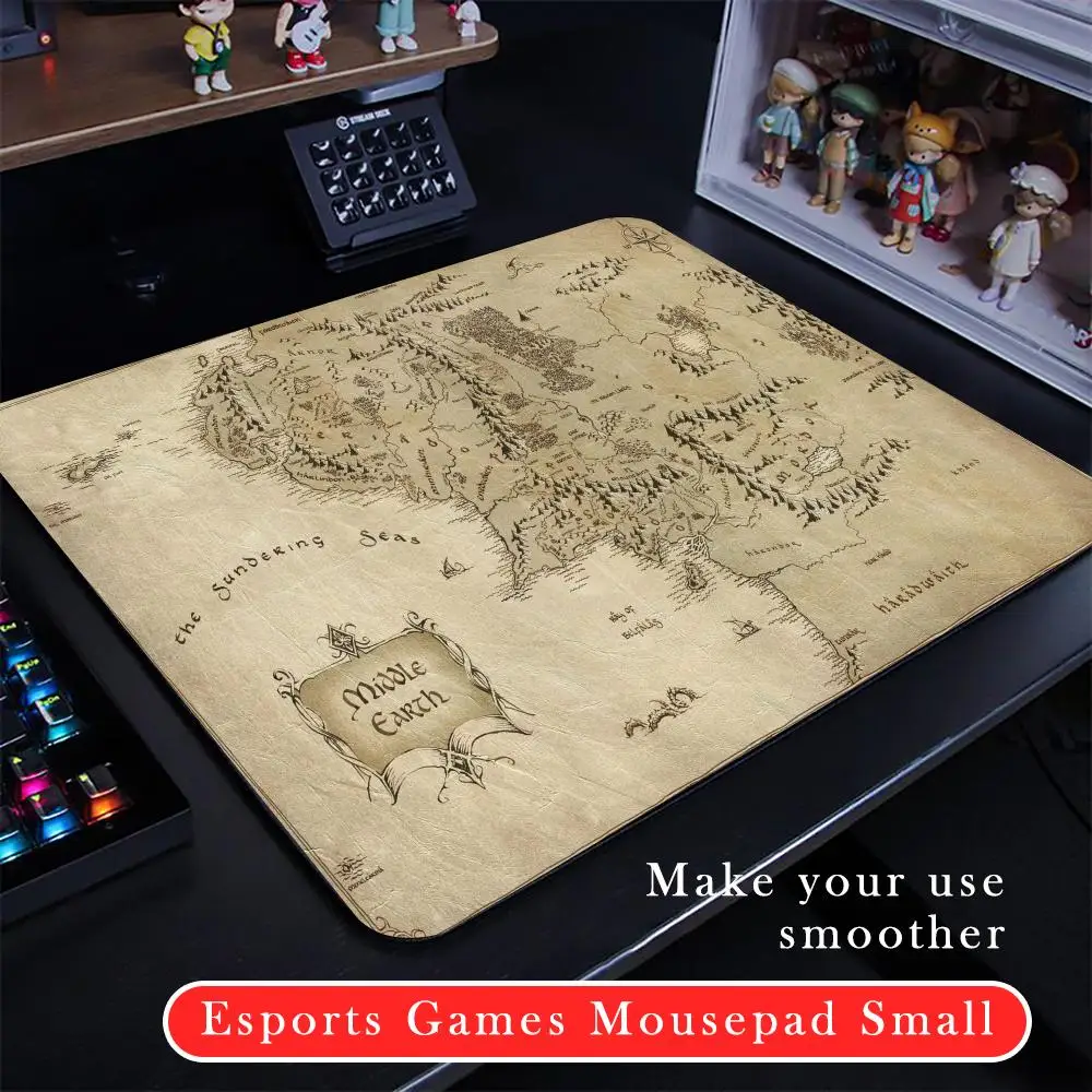 Film ringe des Herrn Mauspad Cartoon Gummi kleines Mauspad Desktop-Computer Büro Tastatur E-Sport Rogs Spiel Mauspad