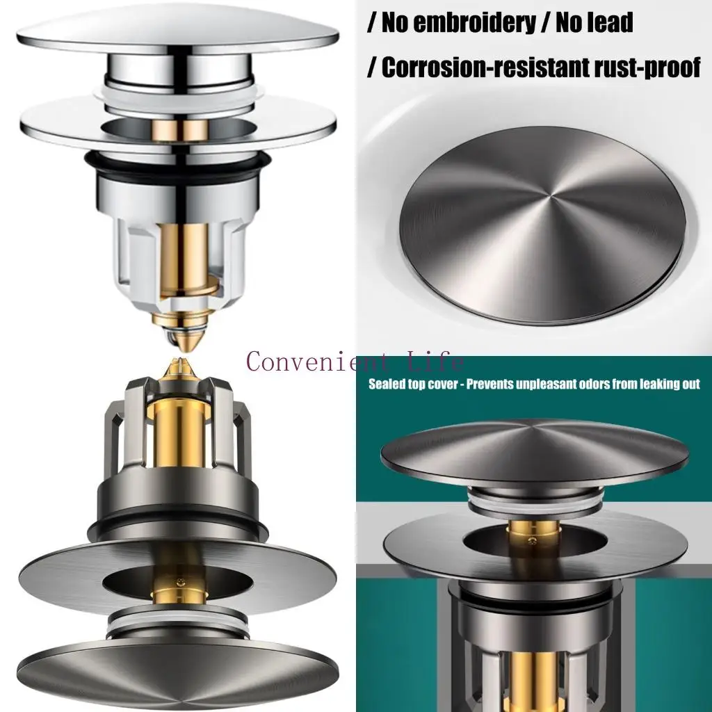 

L1EE раковина сливной штепсец медной сток с дренажным ситечком отскока