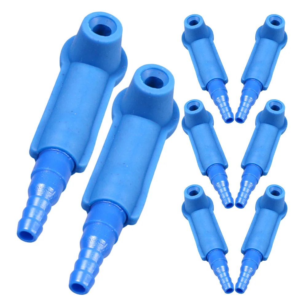 8 Pcs Brake Oil Changing Machine Bleeder Fluid Changer Car Accessories Exchange Adapters Tool Connector Dedicated Suite