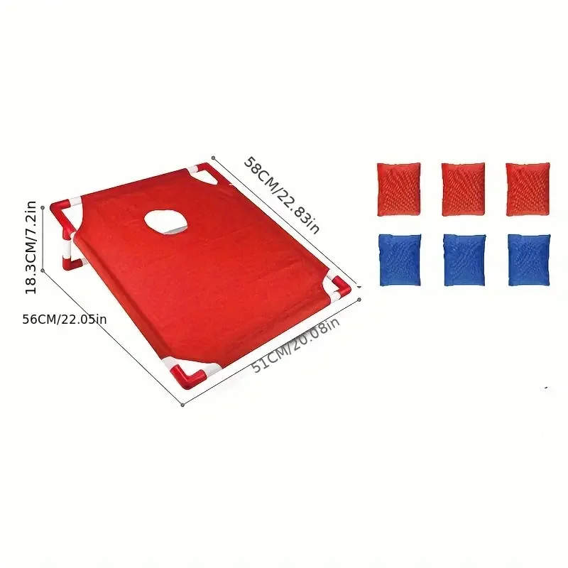 لعبة التخييم، لعبة رمي الفناء الخارجي للعائلة البالغة، مجموعة ثقب الذرة المحمولة، مجموعة ألعاب خارجية بفتحة الذرة