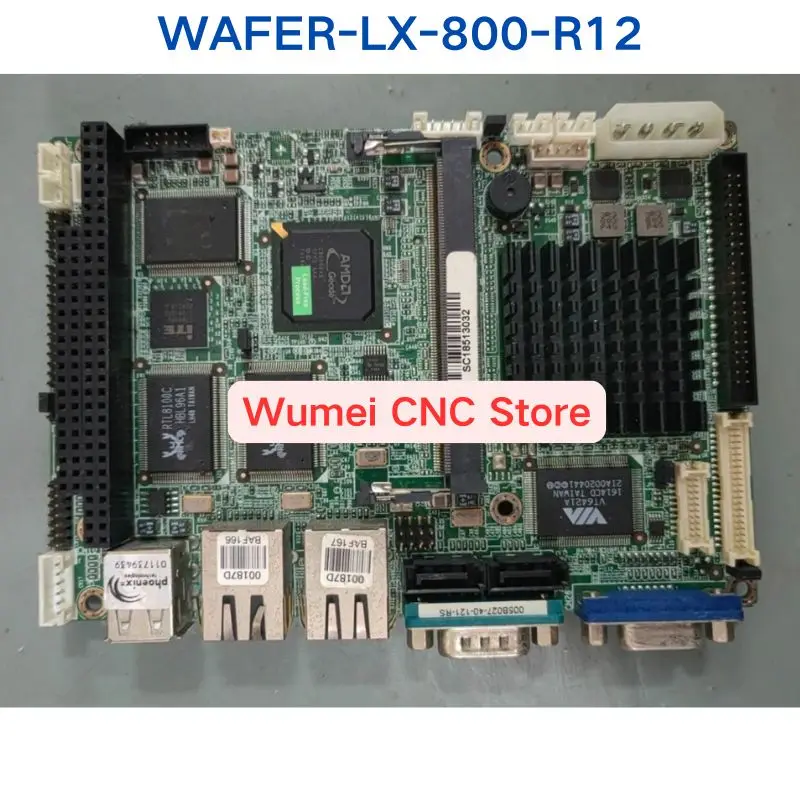 

Б/у, проверенная, оригинальная промышленная материнская плата WAFER-LX-800-R12 с двумя портами 3,5 дюйма