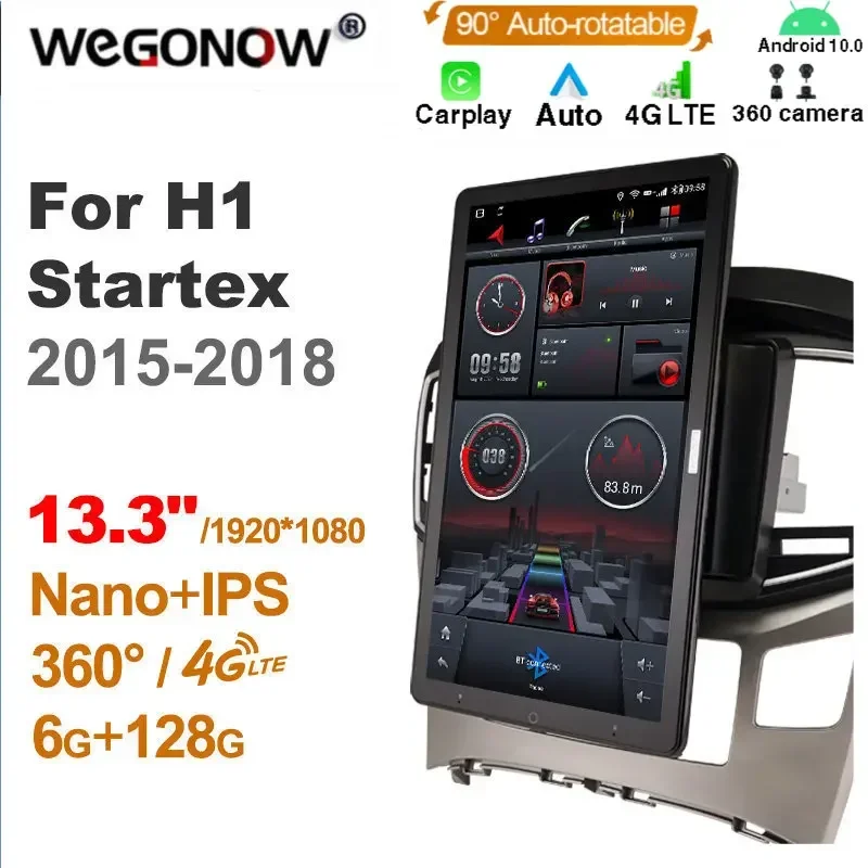 

Android10.0 Ownice автомобильный радиоприемник для Hyundai H1 Startex 2015 - 2018 13,3 ''7862 512 без DVD поддержка быстрой зарядки Nano 1920*1080