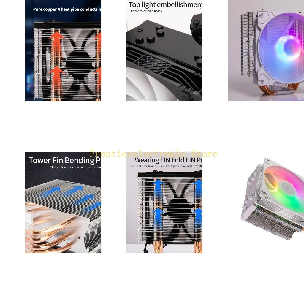 

Интеллектуальная система охлаждения PC G8DB 4PIN Цвет