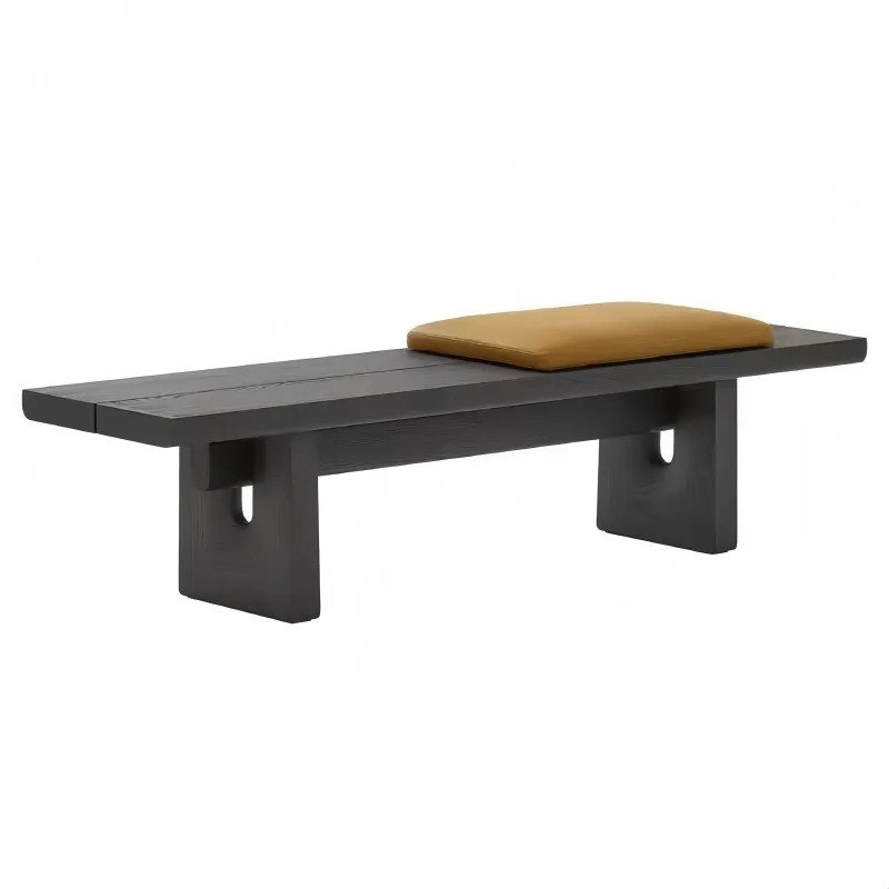 Quiet Wind Ash Wood Ben ch Bedside Bench Dining Table B ench Entering Door Shoe Change Be nch Retro Solid Wood Benc h