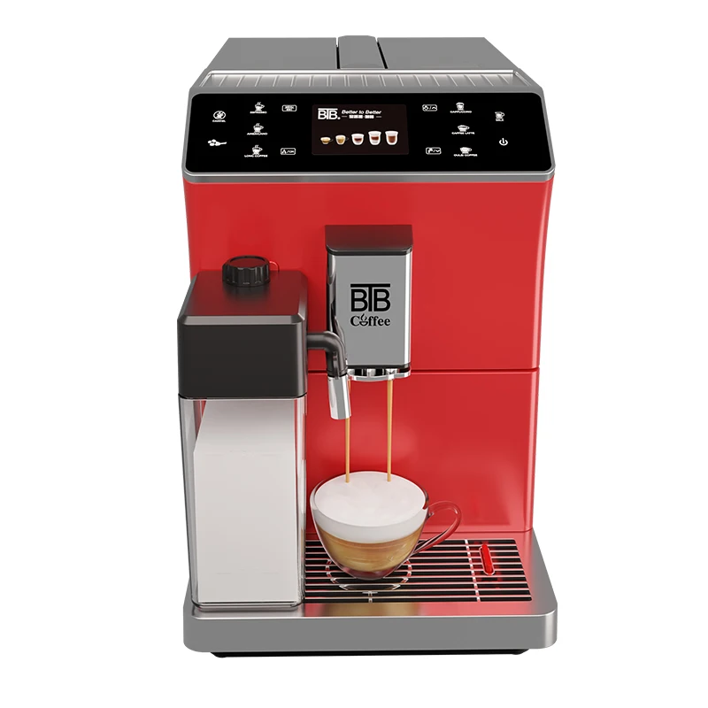 Touch Screen Coffee Machine Automatic Fully for Cappuccino Latte Espresso Coffee Machine for Business