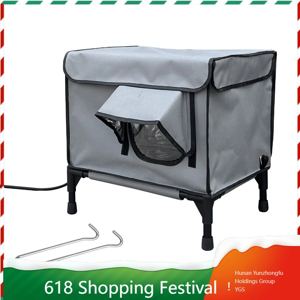 Cross-border hot-selling cat litter Outdoor heating and insulation  litter Foldable  cage Cat delivery room Pet fence Tent