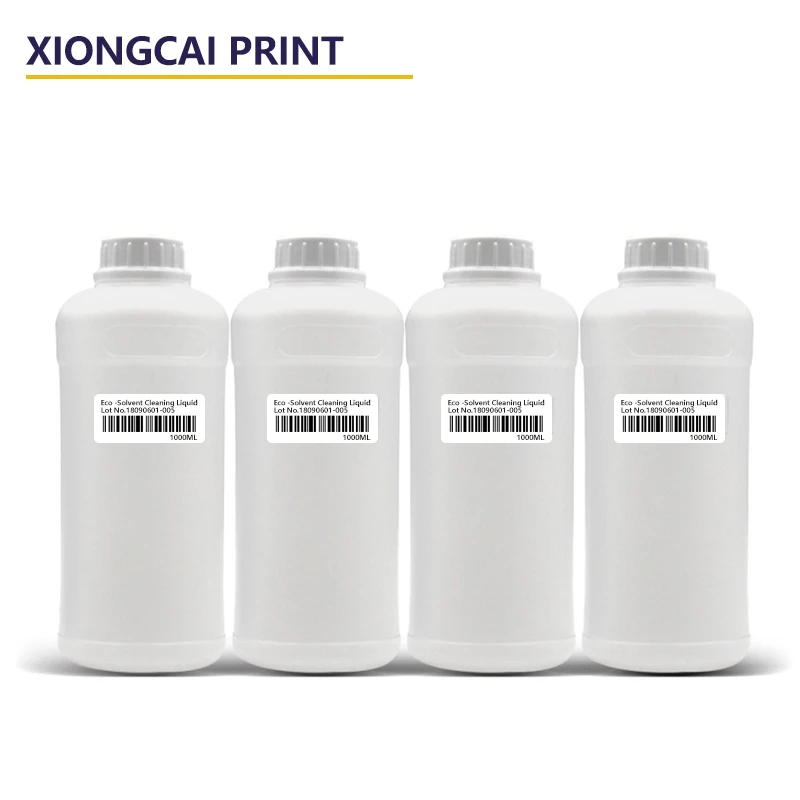 1000ML  Eco -Solvent Print Head Cleaning Liquid  DX5/DX6/DC7/DX10 TX800 XP600  for espon  Use For Cartridge And Print Head