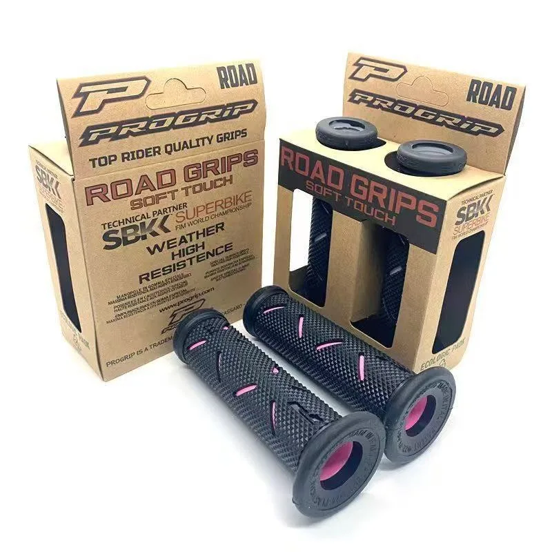 1 Pair for Universal Motorcycle Grips Handlebar Rubber Modification Accessories Moto Motocross Handles MOTO-GP New Italian Model