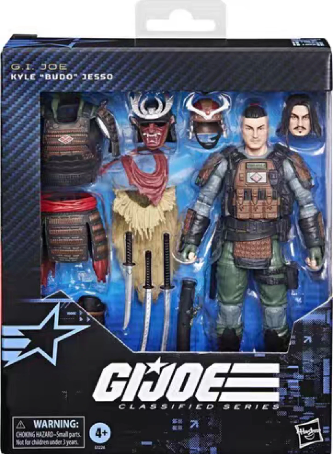 Nieuwe originele Hasbro G.I.Joe KYLE "BUDO" JESSO actiefiguur cadeaumodel