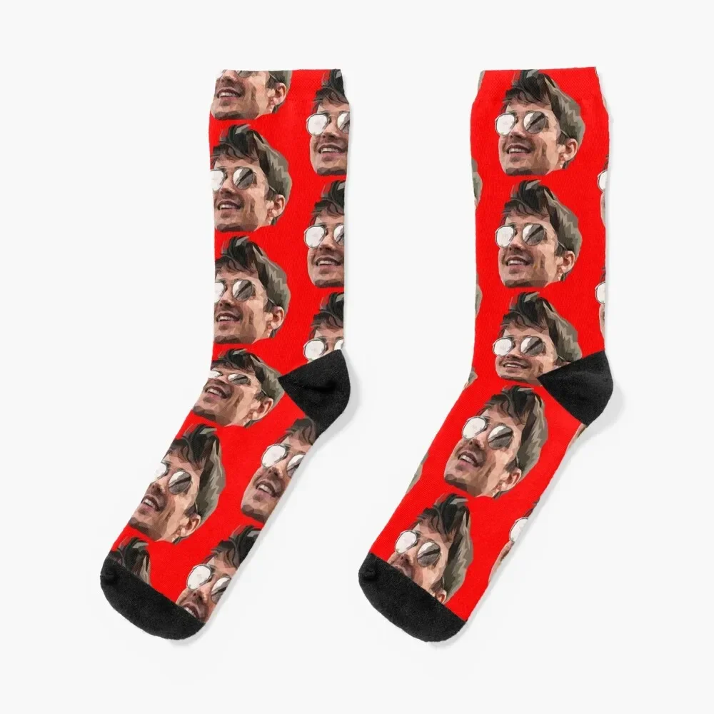 

CHARLES LECLERC 16 Socks valentine gift ideas compression Socks Men Women's