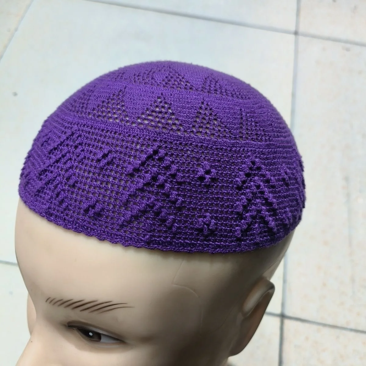 Muslim Caps For Men Clothing Skull Prayer Hat  Knitted Mesh Kufi Kippah Islamic Saudi Arabia Jewish Summer Cotton 0708