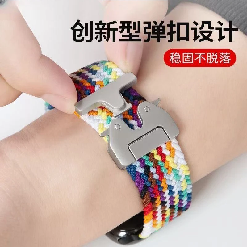 Новый стиль, плетеная петля с пряжкой для парашюта для Garmin Forerunner 235 220 230 620 630 735XT, сменный браслет, аксессуары