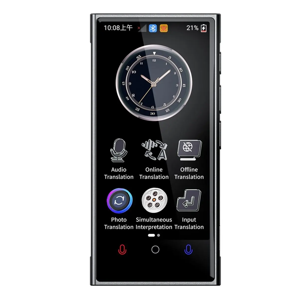 《Factory Direct》Portable AI Language Translator Support 142 Languages Online Offline Smart Recording Translate Voice Photo Trans