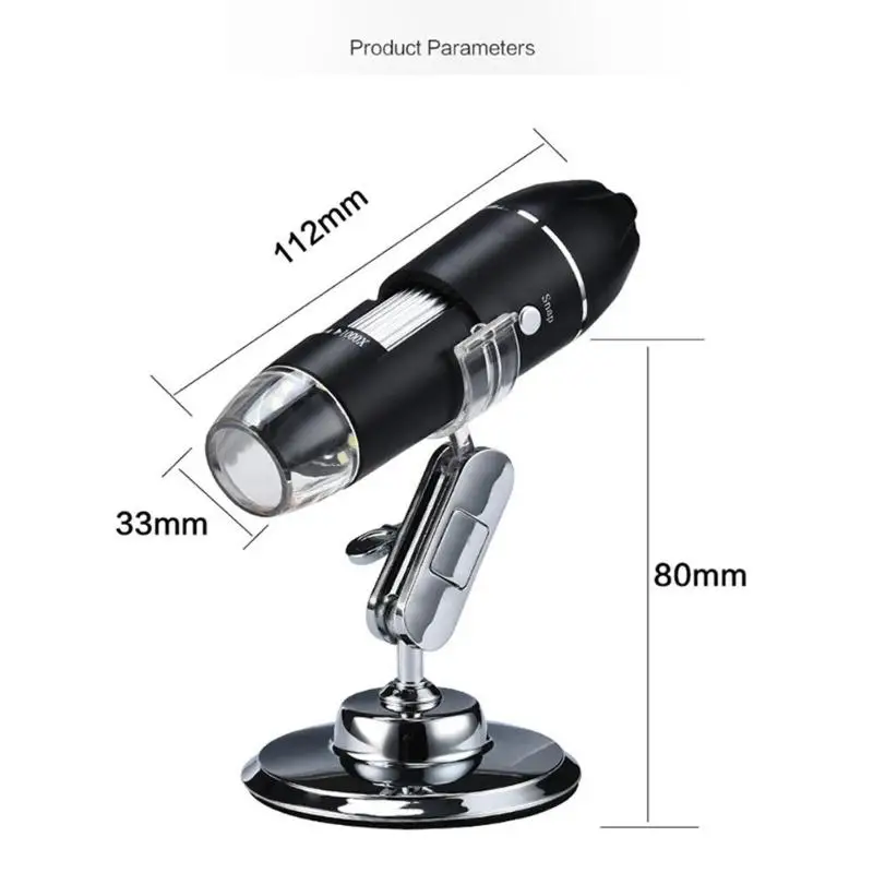 1600X Kính Hiển Vi Kỹ Thuật Số Camera 3in1 Loại C USB Di Động Kính Hiển Vi Điện Tử Cho Hàn Kính Lúp Có Đèn LED Cho Tế Bào Sửa Chữa Điện Thoại