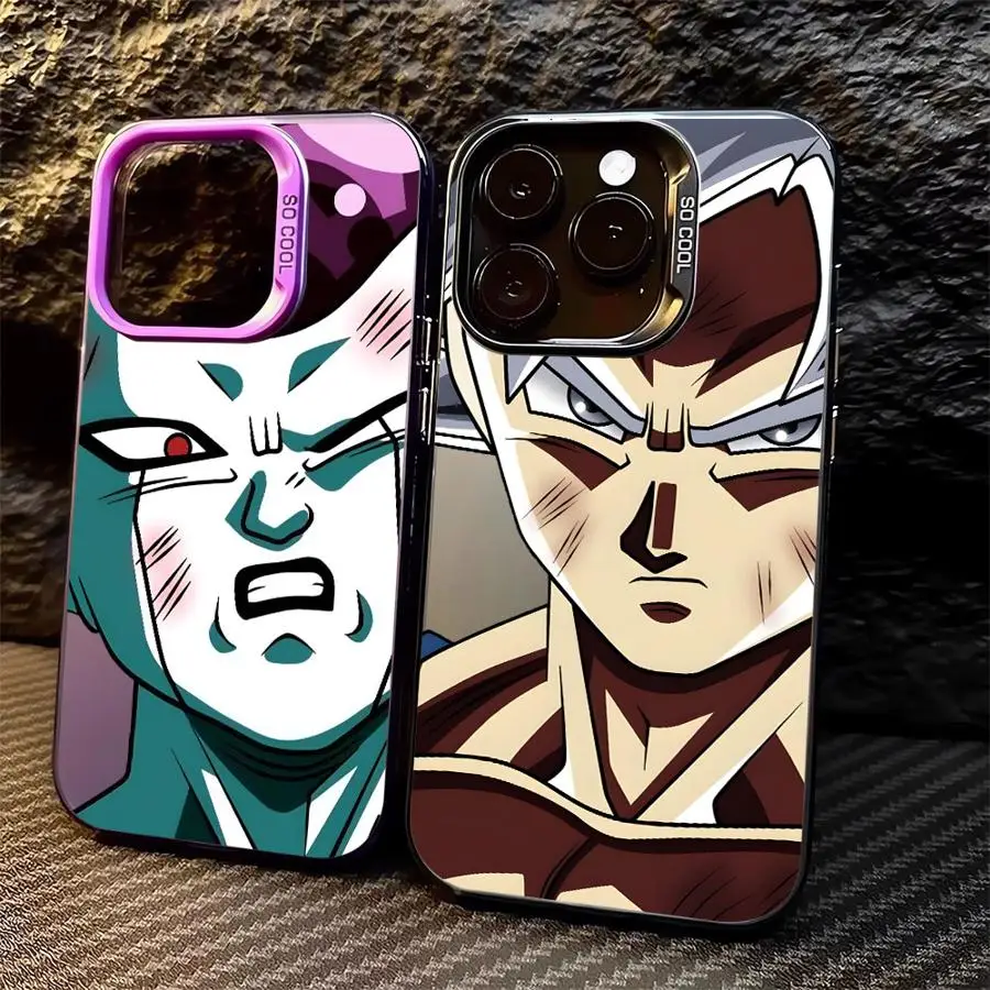 Funda para iPhone 17 Air 11 12 13 Pro Max 16e 14 15 16 Plus Funda Suave Son Goku Vs Frieza