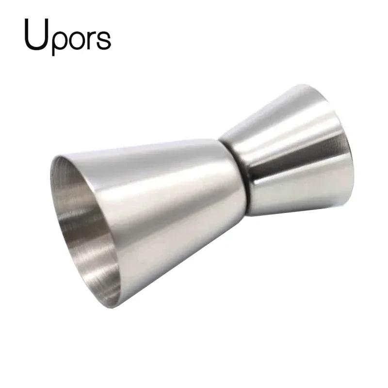 UPORS Cocktail Jigger 1oz/2oz Bar Jigger for Party 15/30ml Stainless Steel Dual Measuring Cup Wine Cocktail Wine Accessories