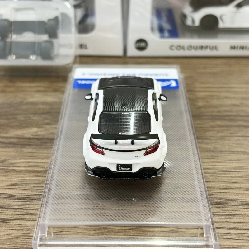 Newly Stocks CM Model 1:64 Varis BRZ White Color Diecast In 2024