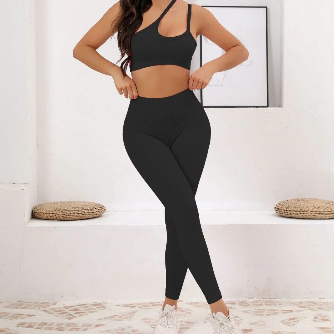 

Женский облегающий спортивный жилет, однотонный бюстгальтер с наклонными бретелями, красивый дизайн сзади для бега в йоге