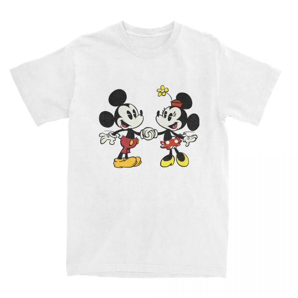 Mickey And Minnie Accessories Shirt for Men Women Hipster 100% Cotton New Arrival Clothing