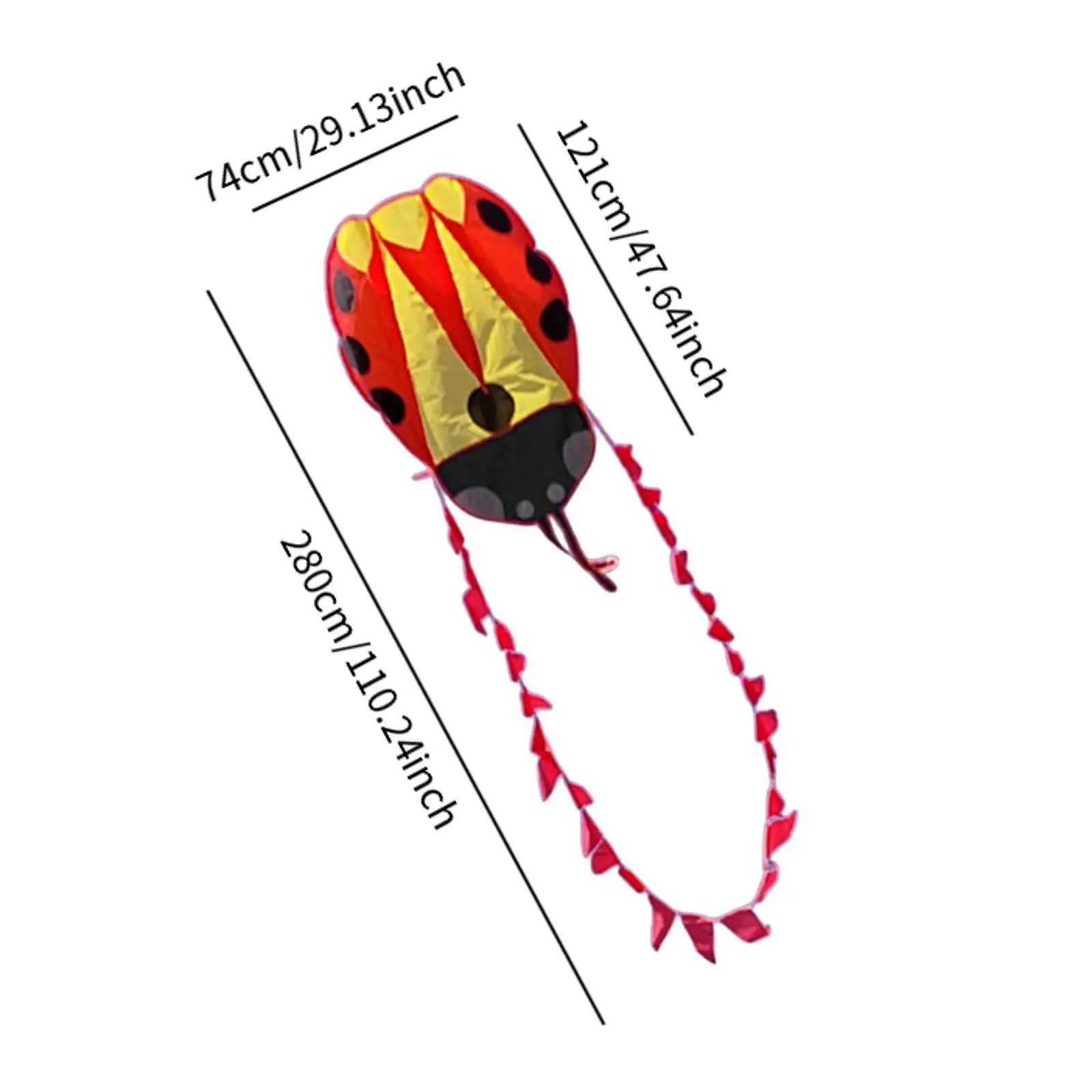 Opblaasbare vlieger in de vorm van een dier voor gemakkelijk vliegen in buiteninstellingen Ideaal voor feesten