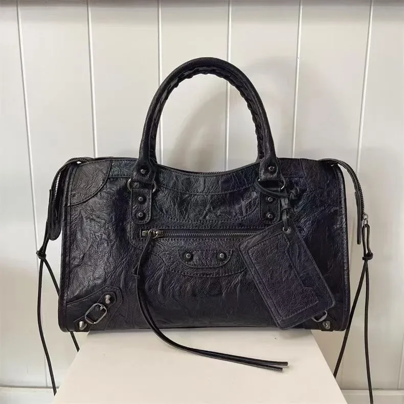 

Evening High Quality Leather Women Crossbody Shoulder Bags Solid Color Handbag Female Messenger Tote Motorcycle Handbags