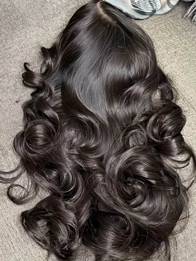 

Парик из натуральных волос 300 Density HD 13x6 Body Wave, 100% натуральные волосы Virgin, естественные волнистые пряди, парик с фронтальной шнуровкой 13x4 для женщин, 40-46 дюймов.