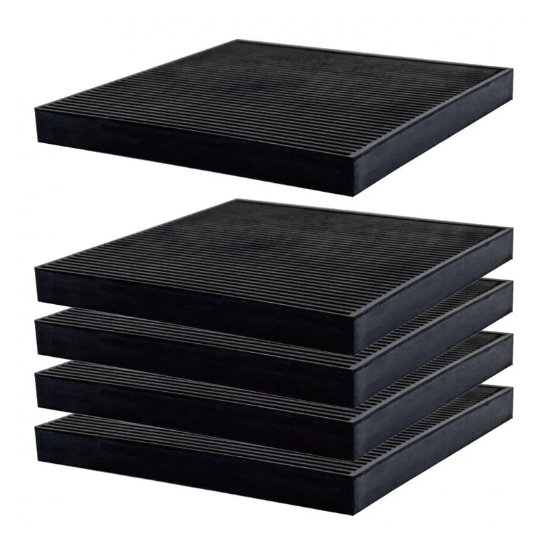 5 sets of dust-proof rubber plate 30T anti-noise vibration prevention