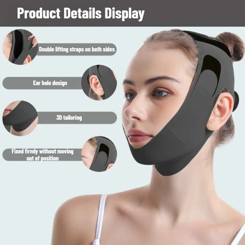 Face Slimming Bandage Women Face Lifting V Line Shaper Lift Up Belt Graphene Anti Wrinkle Strap Facial Beauty Skin Care Tools