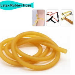1/2/3/5/10M Nature Latex Rubber Hoses IDxOD 1.6~18mm High Quality Surgical Medical Tube Yellow Slingshot Catapult Elastic Band