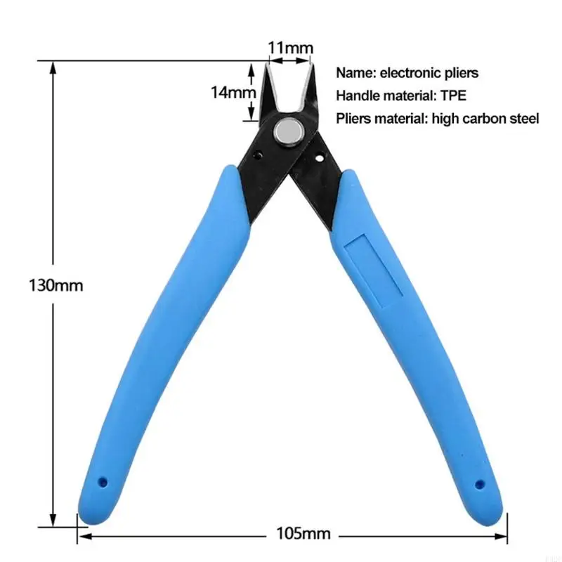 F92C เครื่องตัดแนวทแยง, Micro Shear Siding คีมตัดสำหรับอุปกรณ์อิเล็กทรอนิกส์, อลูมิเนียม, เครื่องประดับ, การพิมพ์ 3D