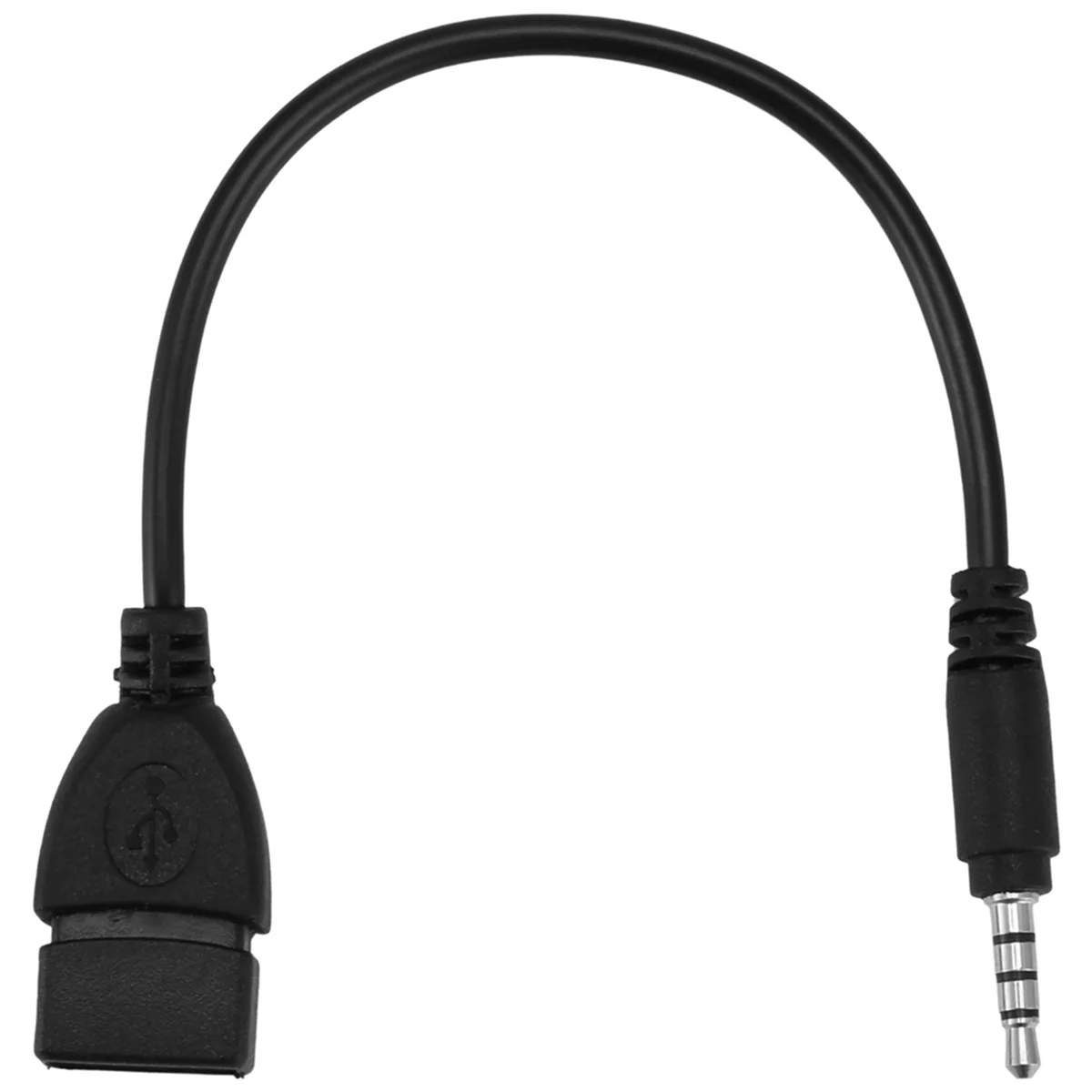 El nuevo conector USB, AUX, conector de 3,5 mm para cable de carga de datos de audio negro